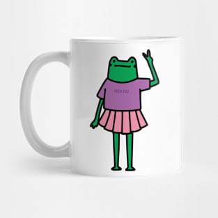 FROG MIDDLE FINGER Mug